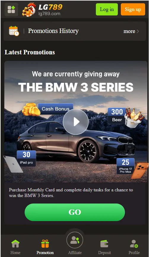 LG789 Game Rewards