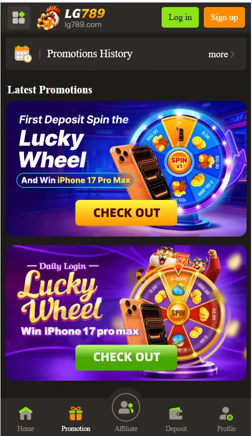 LG789 Game Rewards